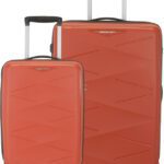 Kamiliant By American Tourister (Small 55 Cm | Medium 68 Cm)Combination Lock-Triprism Cabin & Check-In Set 4 Wheels – 26 Inches