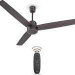 Havells Fab|Remote Controlled|Low Noise|Upto 65% Energy Saving|Reverse Mode|30W With 3 Year Warranty Bldc Motor 1200 Mm Wall Fan(5 Star | Cocoa Brown | Pack Of 1)