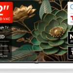 Tcl V4C 80.04 Cm (32 Inch) Qled Hd Ready Smart Google Tv With 100% Color Volume Plus | 16W Dolby Audio | Google Assitant | Chromecast Built-In | Slim Design(32V4C)