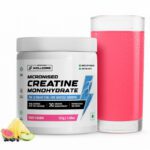 Wellcore Micronised Creatine Monohydrate | Lab Tested | Enhanced Absorption | 100% Pure Creatine(122 G, Fruit Fusion)