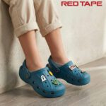 Red Tape Boys Sling Back Clogs(Dark Blue , 8-9 Years)