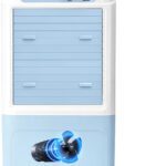Thomson 130 L Desert Air Cooler With Chill Vault Technology For Instant Cooling(Ice Blue & White, Cv130)