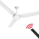 Polycab Airika With High Speed With 1 Year Warranty Bldc Motor With Remote 1200 Mm Ceiling Fan(5 Star | White | Pack Of 1)