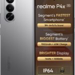 Realme P4X 5G (Matte Silver, 128 Gb)(6 Gb Ram)