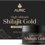 Auric Lab Certified Shilajit Gold Resin | Boosts Stamina, Strength & Improves Vitality(20 G)