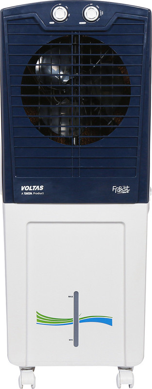 Voltas 45 L Room/Personal Air Cooler(White::Blue, Frost Air 45, With Swing Control)