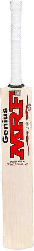 Mrf (Size-6) Genius Grand Virat Kohli Signed Poplar Willow Cricket  Bat For 15+ Yrs(1 Kg)