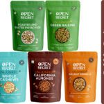 Open Secret Dry Fruit Combo Badam Almonds Cashews Akhrot Walnuts Pista Kishmish Raisins Assorted Nuts(5 X 200 G)