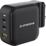 Ambrane 65 W Gan 3.4 A Wall Charger For Mobile(Black)