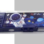 Joy Maker Space Password Pencil Box For Children, Astronaut , Function And Departments, Special Buttons Art Plastic Pencil Box(Set Of 1, Multicolor)