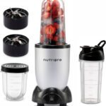 Nutripro Blender 500 W Juicer Mixer Grinder(Nutri | 3 Jars | Silver)