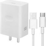 Oppo 45 W Supervooc 4 A Wall Charger For Mobile With Detachable Cable(White, Cable Included)