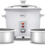 Pigeon Joy 2 Pots Electric Rice Cooker(0.6 L, White)