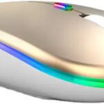 Flipkart Smartbuy Tc-M500 Ergonomic Optical Mouse(2.4Ghz Wireless, Bluetooth, Gold)