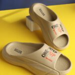 Killer Men Slides(Beige , 6)