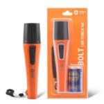 Orient Electric Bolt Rechargeable Torch Light Led, Led01Wtc-Bolt Torch(White, 14.5 Cm, Rechargeable)