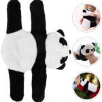 J K International Cute Panda Wrist Bands For Loved Ones  – 15 Cm(Black, White)