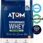 As-It-Is Nutrition Atom Performance Whey 1Kg Pista Fusion Whey Protein(1 Kg, Pista Fusion)