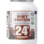 Naturaltein Natural Max Protein | No Added Sugar | Sweetened With Stevia | Whey Protein(1 Kg, Chocolate)