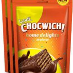 Luvit Chocwich Home Delights Wafer Chocolates | Crunchy & Delicious | Homepack | Gift Combo Bars(3 X 187 G)