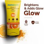 Mamaearth Sunscreen – Spf 50 Pa++++ Daily Glow With Vitamin C & Turmeric For Sun Protection(50 G)