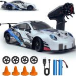 J K International Racing Remote Control Car | Mini High Speed 4*4 Car Rechargeable Lithium Battery(White)