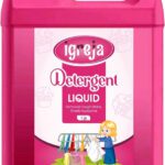 Igreja Washing Machine Liquid Detergent Top Load And Front Load -Pink (5 Ltr) Rose Liquid Detergent(5 L)