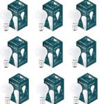 Bajaj 9 W Basic Round B22 Led Bulb(White, Pack Of 9)