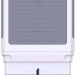 Bajaj 85 L Desert Air Cooler High Air Delivery Turbo Fan Technology 3-Side Honeycomb Cooling Inverter Compatible(White And Grey, Dmh 85X)