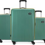 Alfa Excel Set Of 3 (Small 55Cm Medium 65Cm Large 75Cm) Suitcase Cabin & Check-In Set 8 Wheels – 30 Inch