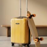 Wrogn Clearcase Cabin Suitcase 8 Wheels – 22 Inch