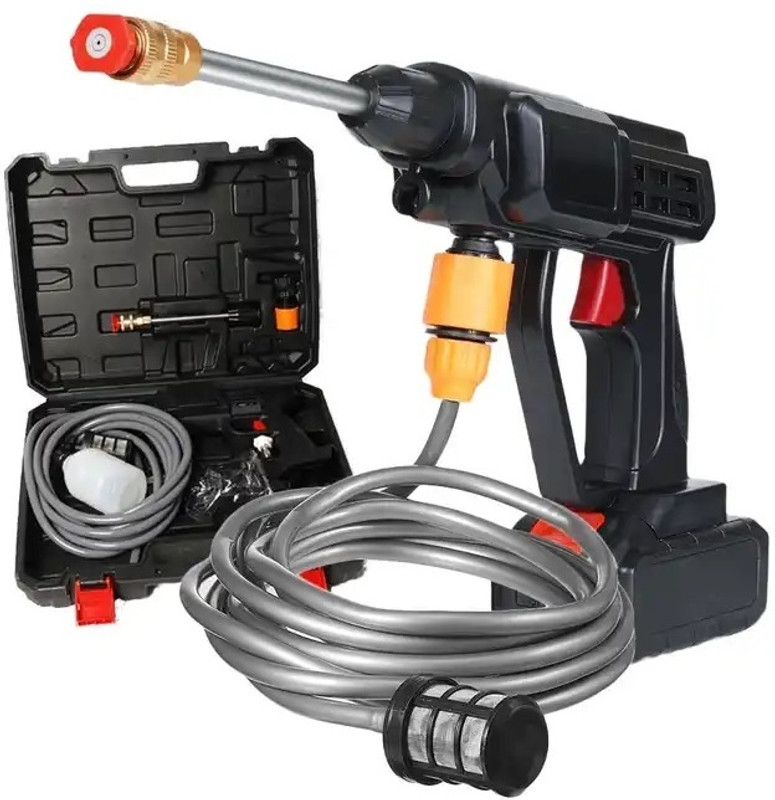 Ezhimala 48V Portable Pressure Washer With Fast Charger And High Pressure Nozzle Pressure Washer