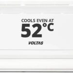 Voltas 2025 Model 1.5 Ton 5 Star Split Inverter 4-In-1 Adjustable Mode | Energy Efficient | High Ambient Cooling (Even At 52�C) | Anti-Dust Filter With Anti-Microbial Coating | Auto Clean Ac(185V Cas(4503690), White)