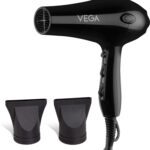 Vega Vhdp-02 Hair Dryer(2000 W, Black)
