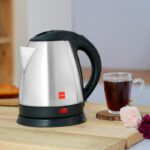 Cello Quick Boil – Lifestyle Electric Kettle(1.5 L, Silver & Black)