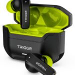 Triggr Raze 1 With 40H Battery, 40Ms Low Latency, Dual Enc Mic, Tactical Design, V5.4 Bluetooth(Neon Strike, True Wireless)