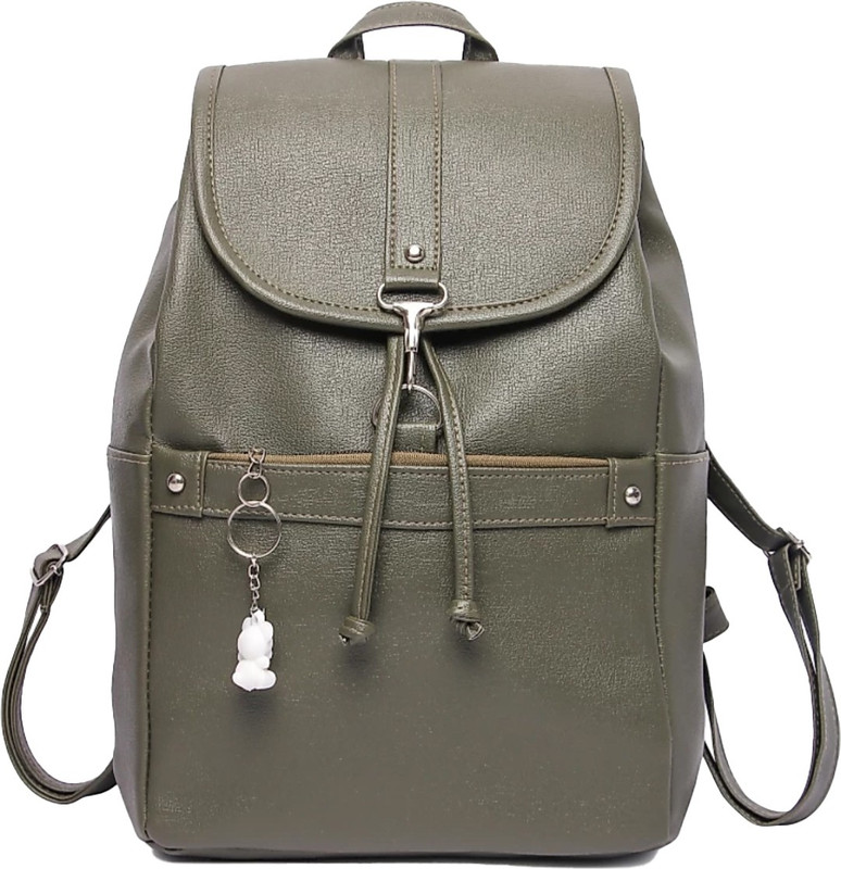 Paravel Girls Bag For School Collage Travel Backpack 25 L Backpack(Green)