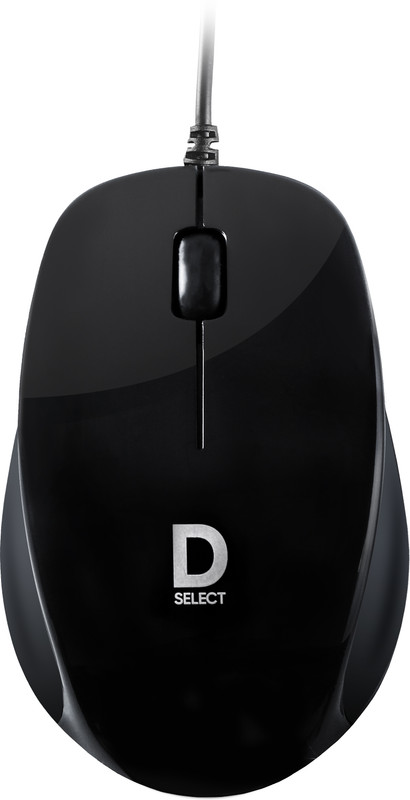Dselect By Dell Ds111 Wired Ambidextrous Optical Mouse(Usb 2.0, Black)