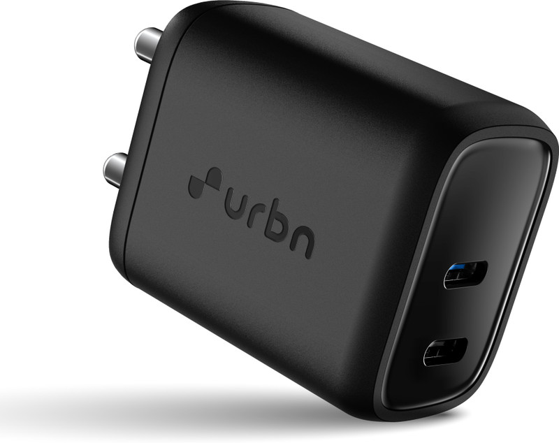 Urbn 35 W Gan 3 A Multi-Pin Wall Charger For Mobile(Black)