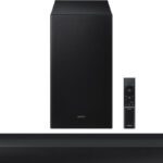 Samsung Hw-B650F/Xl,3.1 Ch With Dolby Audio / Dts Virtual:X, Center Speaker, Subwoofer 370 W Bluetooth Soundbar(Black, 3.1.2 Channel)