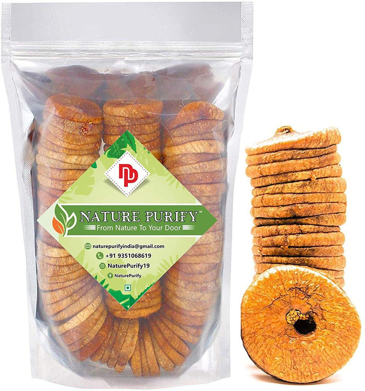 Nature Purify Dried Fig / Dry Fruits Afghani Anjeer Figs(1 X 1 Kg)