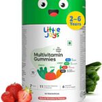 Little Joys Multivitamin Gummies For Kids 2-6 Years | Strawberry Flavor | Boosts Immunity(30 X 1 No)