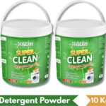 Skyberry Detergent Powder For Deep Clean And Fresh Smell, For All Clothes Detergent Powder(10 Kg)