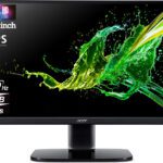 Acer 54.61 Cm (22 Inch) Full Hd Led Backlit Ips Panel With Srgb 99%, Energy Star Certified, Vesa Supportive, Vga, Hdmi, Ergonomic Stand, Zeroframe Design Monitor (Ka222Q)(Amd Free Sync, Response Time: 1 Ms, 100 Hz Refresh Rate)