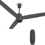 Havells Fab Uled|Led Speed Indicator|Remote Controlled|Upto 65% Energy Saving With 3 Year Warranty Bldc Motor With Remote 1200 Mm Ceiling Fan(5 Star | Smoke Brown | Pack Of 1)