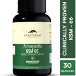 Rasayanam Ashwagandha Ksm-66 |Support Strength & Energy | Stress Relief(30 Capsules)