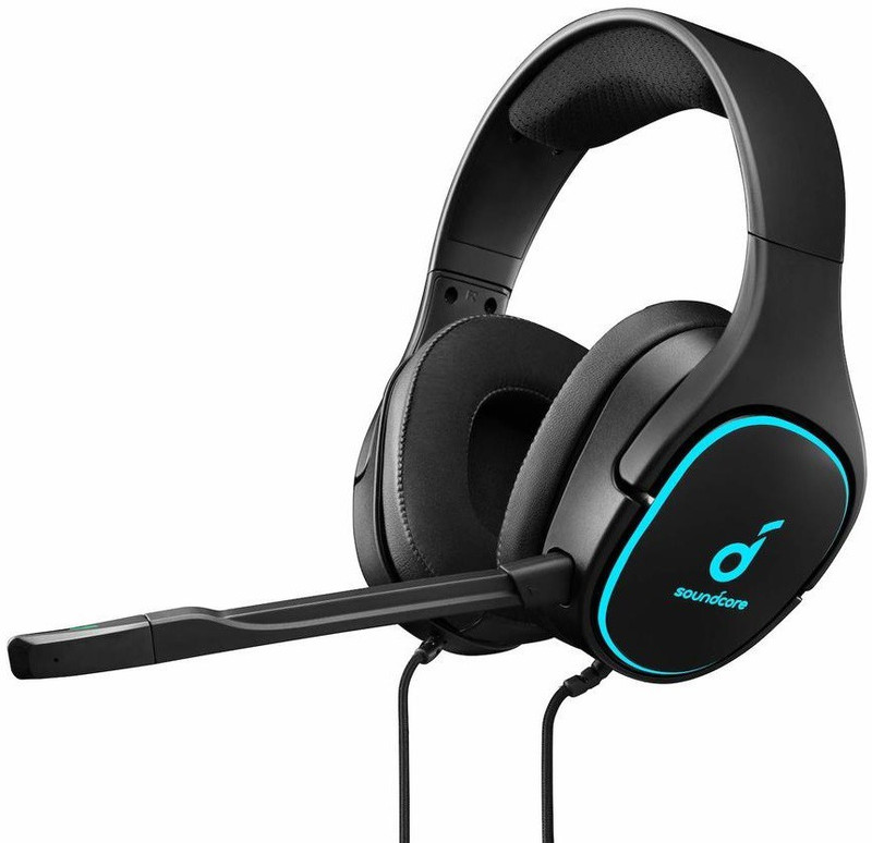 Soundcore By Anker Strike 3 Wired Gaming(Black, Blue, On The Ear)
