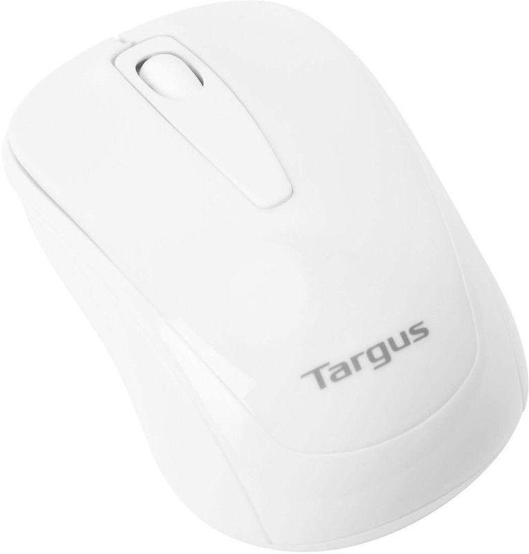 Targus Amw60001Ap Ambidextrous Optical Mouse(2.4Ghz Wireless, White)