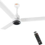 Orient Electric Ujala Prime Bldc | Superior Air Delivery| Bee-5 Star Rated | Led Indiacator With 3 Year Warranty Bldc Motor With Remote 1200 Mm Ceiling Fan(5 Star | White | Pack Of 1)