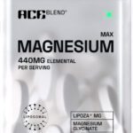 Ace Blend Max Magnesium Glycinate 1600Mg Triple Complex For Deep Sleep & Muscle Recovery(60 Tablets)
